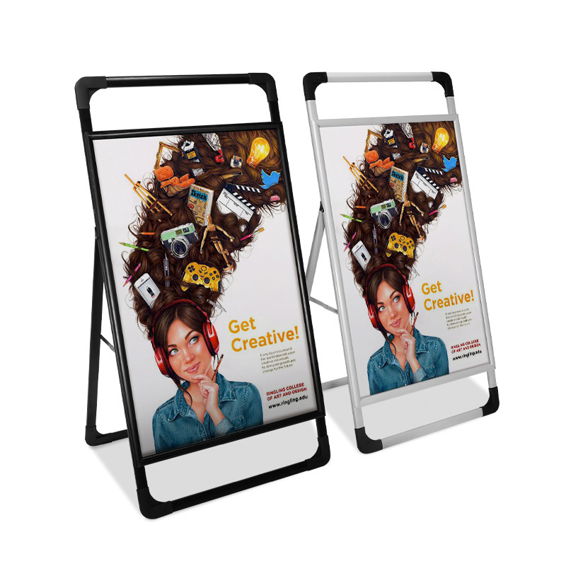 Indoor Display Rack Portable Sidewalk Sign