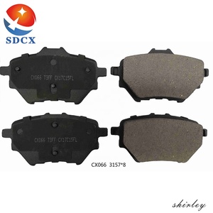 Plaquettes de frein SDCX D1891-9119 / 3502110XSZ08A / GDB7956 1609000680 1612911480 pour PEUGEOT 3008 / 408 / Citroën <span class=keywords><strong>C4</strong></span> Grand <span class=keywords><strong>Picasso</strong></span> H2 - Product Image 2