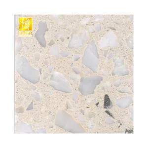 Barato branco kerala design terrazzo azulejos de piso