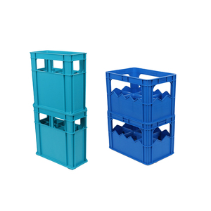 <span class=keywords><strong>Caisse</strong></span> à bière en plastique recyclable <span class=keywords><strong>de</strong></span> qualité commerciale pour 24 bouteilles, <span class=keywords><strong>livraison</strong></span> et stockage efficaces - Product Image 1