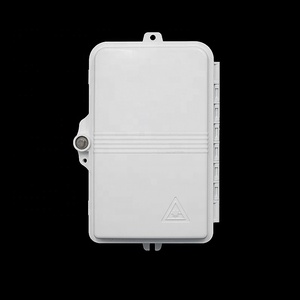 Distribution Box 4 Core FTTH Fiber Distribution Box 4 Port Outdoor Waterproof IP65 Fiber Splitter Terminal Box Anatel Certificates