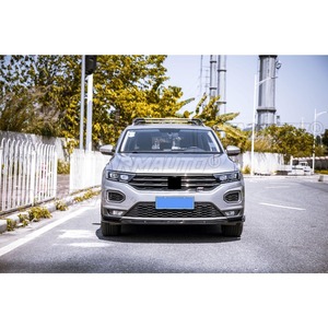 Para Volkswagen T-ROC 2018-2020, Kit de carrocería con difusor y divisor de labio para parachoques delantero, negro brillante, pieza de modificación y protector de parachoques - Product Image 6