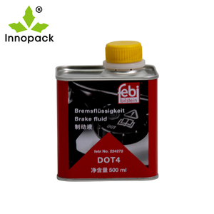 <span class=keywords><strong>Bidon</strong></span> d'huile moteur vide avec poignée en métal et bouchon à vis - Product Image 1