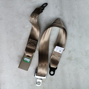 Accessoires de bus OEM authentiques <span class=keywords><strong>Ceinture</strong></span> de sécurité beige à deux points pour Toyota Coaster - Product Image 1