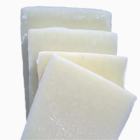 La cire de paraffine entièrement raffinée 58-60 particules bloque la matière première pour la fabrication de bougies