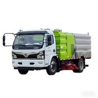 Camion balayeuse à vide haute pression Dongfeng Forland 4*2