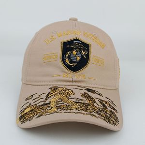 Nouvelle casquette tactique pour papa, broderie lourde, style marin des États-Unis, avec patch latéral drapeau américain, casquette de baseball commémorative pour veteran, Semper Fidelis - Product Image 5