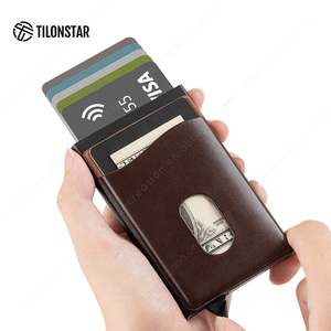 Tilonstar TVC402ใส่บัตรเครดิต RFID แบบพกพาทำจากอลูมิเนียมแบบบางปรับแต่งได้ - Product Image 5