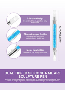 ชุดอุปกรณ์ทำเล็บมืออาชีพ 5 สี เจลต่อเล็บแบบไม่เหนียว ชุดเจลโพลีสำหรับต่อเล็บ พร้อมแปรงสำหรับทำเล็บ DIY - Product Image 6