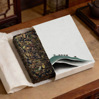 Thé en briques Fu chinois en gros, Thé Fuzhuan Fleur d'Or Santé, Fournisseur de thé noir en briques Fu chinois, Approvisionnement en vrac