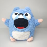 En gros Peluche Grizzy et Les Lemmings, Ours Grizzly, Hamster Bleu, Poupée en peluche, Coussin décoratif, Pendentif, Cadeau, Thème Dessin animé et Anime