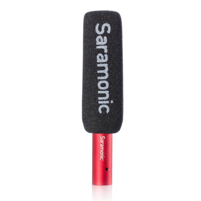 Saramonic SR-NV5 XLR Cardioid Condenser Microphone With Furry & Foam Windshield for Camcorder Recorder News Gathering Micro Film
