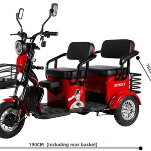 Grossiste chinois de tricycles électriques 600W pour adultes, scooter électrique à 3 roues pour personnes âgées/handicapées - Product Image 5