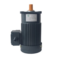 Moteur à engrenages triphasé à frein CA 0,75 kW 220 V CA/380 V CA/415 V CA, couple élevé, IP44, 50/60 Hz, 7-500 tr/min, montage sur panneau, pour machine d'emballage complète