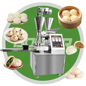 Samosa Roll Ronde Stoom Stuff Chinese Bao Broodje Volautomatische Maken Semi Bevroren Momo Machine Voor Home Business