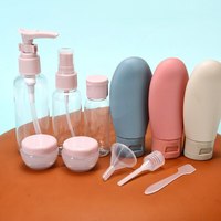 Ensemble de flacons de parfum rechargeables, vaporisateurs, tubes de lotion, shampoing, contenants de voyage portables pour cosmétiques liquides