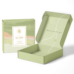 Sang trọng tùy chỉnh các tông quà tặng gửi thư bưu phẩm vận chuyển hộp giấy sóng Đóng gói hộp các tông với giấy Túi Quà Tặng - Product Image 6