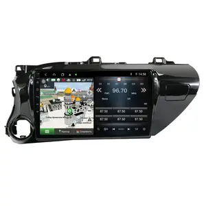 Dsp 4 gam Octa 8 core IPS Android Car đài phát thanh đa phương tiện Player cho TOYOTA HILUX Xe GPS Navigation autoradio Stereo DVD