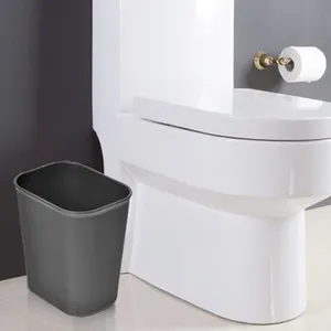 उच्च गुणवत्ता आग-प्रतिरोधी बाथरूम काले रंग के लिए रसोई कचरा अपशिष्ट बिन कचरा कर सकते हैं