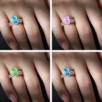 Bague en argent sterling 925 de la marque MuShan, sertie de zircone cubique 7A, triangle, formelle pour elle, plaquée or 18 carats, bijoux fins