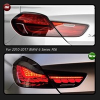 Feux arrière HETOP F06 F12 F13 2010-2017 Série 6 Mise à niveau du feu arrière LED Feux arrière Plug and Play DRL Modifié Écailles de dragon pour BMW