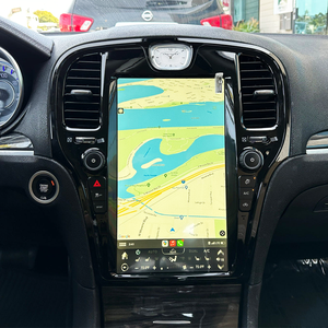 13.6 pouces voiture Navi Android Tesla Style écran tactile Auto Radio pour Chrysler 300 <span class=keywords><strong>c</strong></span> <span class=keywords><strong>2013</strong></span> - 2023 avec caméra de recul - Product Image 5