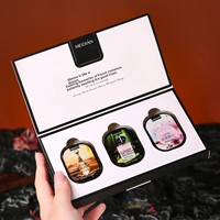 Set Krim Parfum Padat Meidian Milk Tea Citrus Orange Frankincense Freesia, Wangi Tahan Lama, Portable, Penyegar Udara Mobil, Cocok untuk Perjalanan