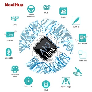 Hot Selling 6.2 Inch TOYOTA COLLORA 2003 Double DIN Car DVD <b>Player</b> for Universal Car - Product Image 4