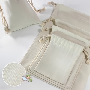Sacs en tissu de coton durables et écologiques personnalisés, sacs de rangement en toile, sacs publicitaires, sacs d'emballage cadeau, sacs de jeu culturels - Product Image 3