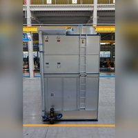 Condenseur évaporatif à flux parallèle écoénergétique, tour de refroidissement fermée pour le refroidissement des processus des usines de production d'oxygène