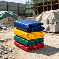 Bâche en PE imperméable pour le stockage de matériaux de construction, l'élevage, les camions, les remorques, les marchandises, les cours et la protection extérieure