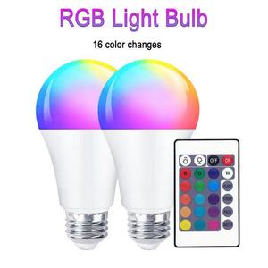 Lámpara <span class=keywords><strong>Led</strong></span> RGB que cambia <span class=keywords><strong>de</strong></span> Color, E27, luz <span class=keywords><strong>Led</strong></span> regulable <span class=keywords><strong>de</strong></span> 220V, RGBW, Bombilla mágica <span class=keywords><strong>de</strong></span> 10W, iluminación <span class=keywords><strong>de</strong></span> decoración <span class=keywords><strong>para</strong></span> fiesta en <span class=keywords><strong>casa</strong></span>, foco <span class=keywords><strong>de</strong></span> 220V - Product Image 3