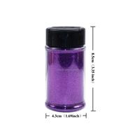 Paillettes ultra fines 2oz (57g) pour décorations de Noël, paillettes métalliques 0,2mm pour résine, arts et artisanat