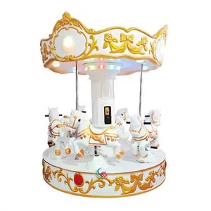 Carrousel Électrique en Fibre de Verre Xiaotongyao pour Enfants, Thème Fête de Rêve, pour Parc d'Attractions, Jardin, Extérieur et Centre Commercial, à Monnayeur - Product Image 1
