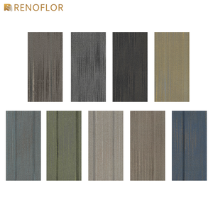 ハイエンド高級ホテルオフィス商用フローリング25x100ポリプロピレンファイバーPVCバックスクエアジャカードループパイルカーペットホーム - Product Image 6