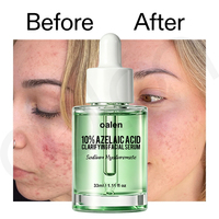 Sérum visage Luxfume Private Label à 10 % d'acide azélaïque, éclaircit le teint, améliore la texture rugueuse efficacement