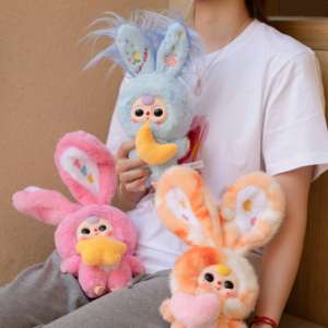 <b>New</b> <b>Baby</b> Three V3 Blind <b>Box</b> Lily Rabbit Little Town Series Action Figure Toy Kawaii Dolls Mystery <b>Box</b> Children Birthday <b>Gift</b> - Product Image 2