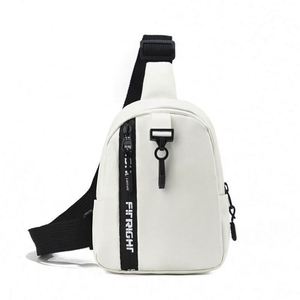 Sac de poitrine classique en cuir PU, design tendance, sac bandoulière décontracté pour femme, sac banane - Product Image 4