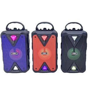 جديد للتجارة الخارجية مكبر صوت أزرق/أسنان مربع للرقص مع ميكروفون محمول مكبر صوت صغير في الهواء الطلق كاريوكي S61 - Product Image 1