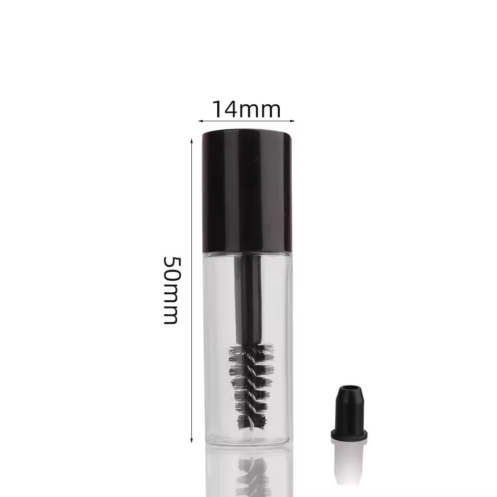 Black mascara tube