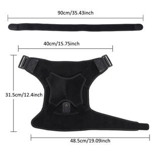 Masseur d'épaule chauffant pour physiothérapie, contrôle sans fil, vibration, compresse chaude, coussin de massage, appareil de thérapie pour les épaules pour usage quotidien - Product Image 3