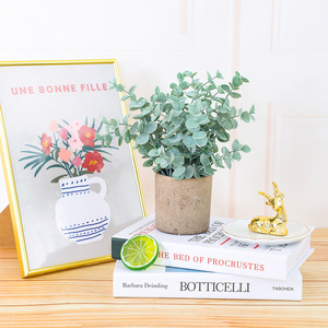 Mini plantes <span class=keywords><strong>de</strong></span> romarin <span class=keywords><strong>de</strong></span> verdure artificielle PE <span class=keywords><strong>en</strong></span> <span class=keywords><strong>pot</strong></span> fausses plantes pour la décoration intérieure pour étagère bureau salle <span class=keywords><strong>de</strong></span> bain Table basse Graduation - Product Image 6