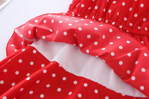 Articles les plus vendus : Robe décontractée sans manches pour enfants, imprimée à pois, style jupe gâteau, pour fêtes, vente en gros Chine - Product Image 3