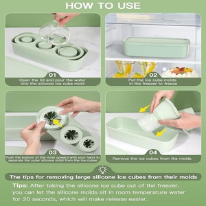 Nhà Sản Xuất OEM Odm Chất Lượng Cao Tái Sử Dụng Linh Hoạt <span class=keywords><strong>Silicone</strong></span> <span class=keywords><strong>Ice</strong></span> Hollow Xi Lanh Khay Khuôn <span class=keywords><strong>Ice</strong></span> <span class=keywords><strong>Cube</strong></span> Cho Bia Cup Phụ Kiện - Product Image 6