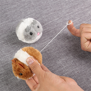 Juguetes para gatos, ratones chirriantes de peluche de goma para mascotas, gatos suaves, ratón interactivo, juguete para gatitos, ruido, rata encantadora, ratón falso, juguetes para masticar - Product Image 3