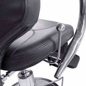 Silla de peluquería de lujo para comercio electrónico, sillón Blanco de barbería, nanofuerte, mueble - Product Image 5