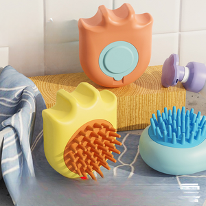 2 IN 1 Pet Supplier Dry Wet Steaming Pflege Tierfell Haar Dusch bürste entfernen Kämme Clean Dog Cat Spray Comb Dampf bürsten - Product Image 1