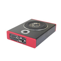 8 pouces voiture Audio HIFI Subwoofer sous amplificateur 12V 180W Ultra-mince siège Woofer Modification Subwoofer voiture haut-parleur