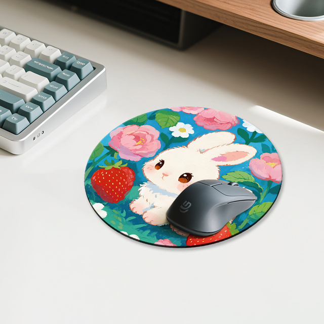 Funny Mouse Pad Custom Cute Cartoon Shape Office Desk Accessories Decor for Women Small Mousepad