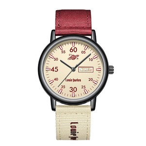 LOUIE JUELEN アメリカン ヴィンテージ スポーツ 40mm 合金 クォーツ メンズ腕時計 ナイロンバンド 学生 ユース クロスボーダー - Product Image 5